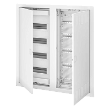 Заказать U2x48EP COMBO, Щит встраиваемый комбинированный 4/4 с металл. дверцами, IP30