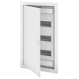 Заказать U36EP, Щит встраиваемый, 3 ряда, 36+6 мод., металл. дверца, IP40