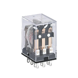 Заказать Промежуточное реле JZX-22F(D) 2 конт. с инд. LED 5А 24В DC (CHINT)