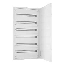 Заказать EMFF6 144W, Щит встраиваемый металлический, 6 рядов, 144 мод., белая дверь, IP30