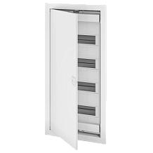 Заказать U48EP, Щит встраиваемый, 4 ряда, 48+8 мод., металл. дверца, IP40