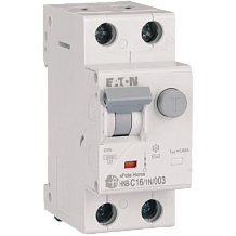 Заказать Дифф. авт. выключатель HNB-C16/1N/003, 1P+N, 16А, х-ка C, 6кА, 30мА, тип АС 
