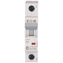 Заказать Авт. выключатель HN-C16/1, 1P, 16A, х-ка C, 6кА